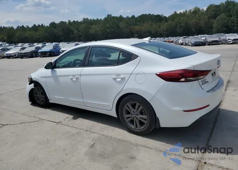 2018 Hyundai Elantra Sel из США, поврежденный, VIN 5NPD84LF6JH234715
